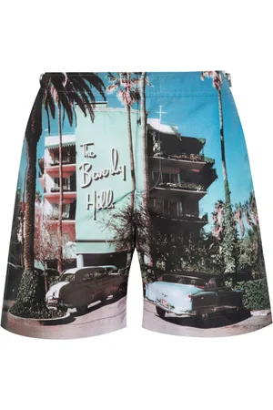 Orlebar Brown Bulldog Photographic Beverly Hills-print swim shorts
