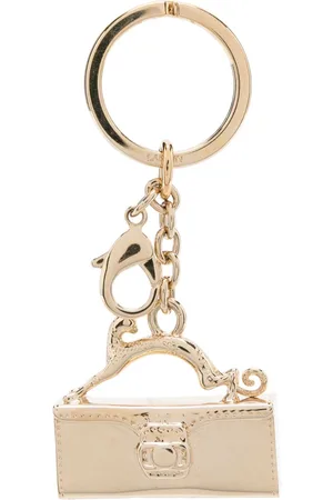 Lanvin Pencil Cat charm keyring