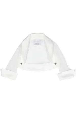 COLORICHIARI Satin-trim mesh jacket