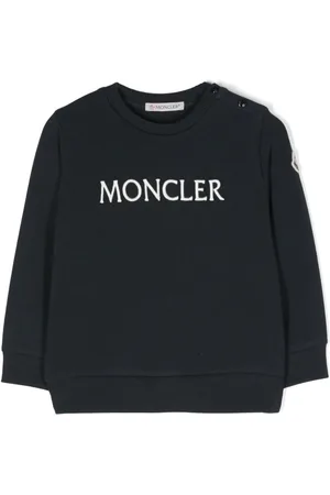 Moncler Logo-embroidered cotton-blend sweatshirt