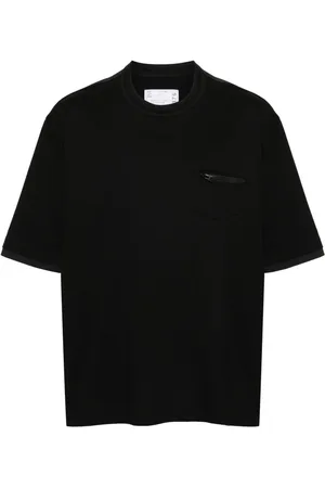 SACAI Panelled-design T-shirt