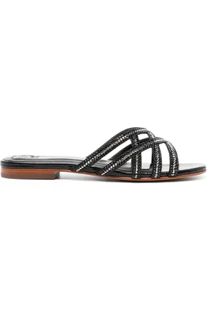 Nícoli Zuri crystal-embellished sandals