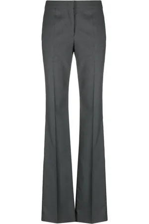 Moschino Straight virgin wool tailored trousers