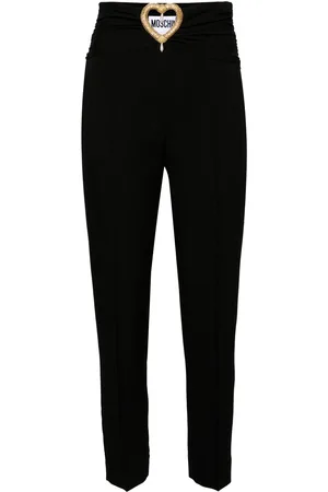 Moschino Heart cut-out tailored trousers