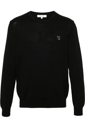 Maison Kitsuné Fox-patch jumper