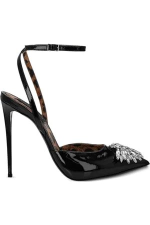 Philipp Plein Mirror 100mm crystal-embellished pumps