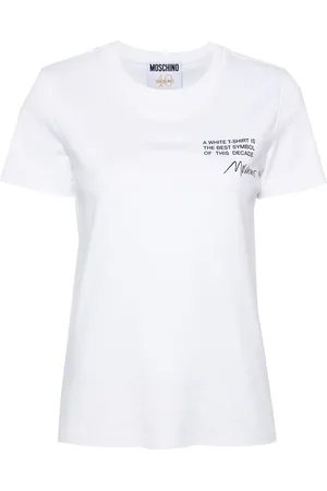 Moschino Logo-print organic cotton T-shirt
