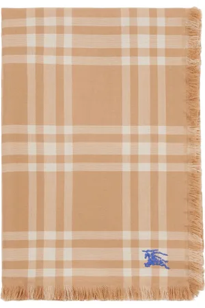 Burberry Reversible check-pattern scarf