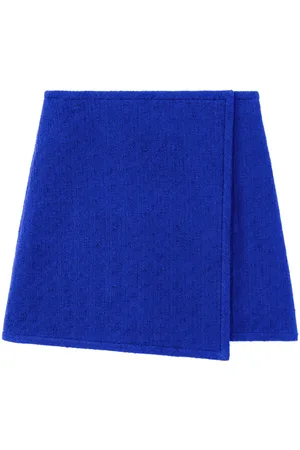 Proenza Schouler Tweed wrap miniskirt