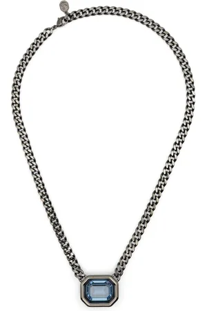 Swarovski Millenia Cuban-chain necklace