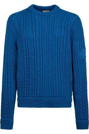Bally Cable-knit cotton jumper