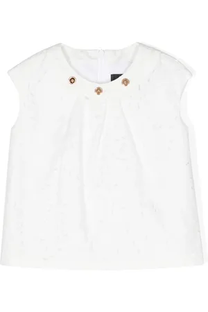 VERSACE Barocco Sangallo sleeveless blouse