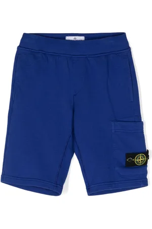 Stone Island Compass-badge cargo shorts