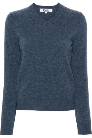 Comme des Garçons Heart logo wool jumper