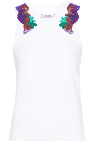 Dorothee Schumacher Bead-embroidered tank top