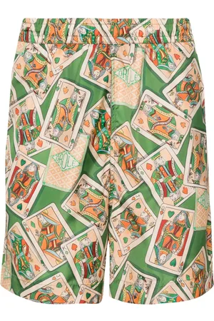 Drôle de Monsieur Jeu de cartes elasticated swim shorts