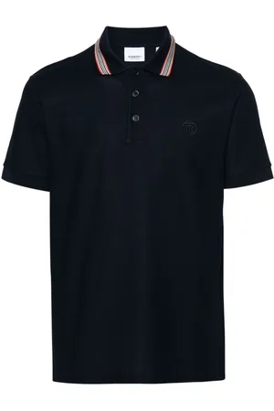 Burberry Icon stripe cotton polo shirt