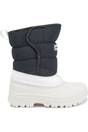 Roarsome Logo-appliqu?? quilted snow boots