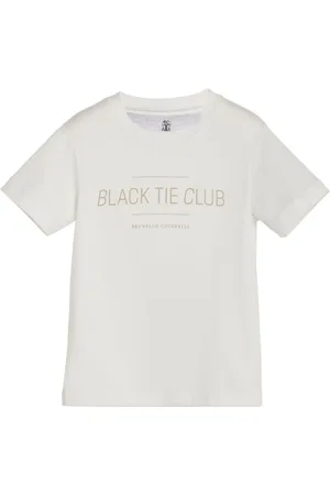 Brunello Cucinelli Slogan-print cotton T-shirt