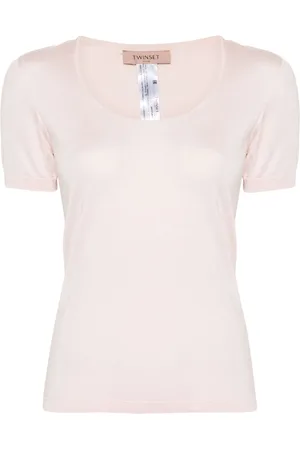Twin-Set Knitted silk top
