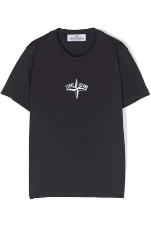 Stone Island Compass-motif cotton T-shirt