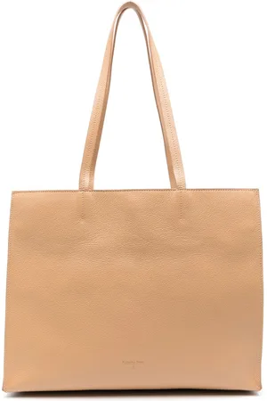 Patrizia Pepe Fly-debossed leather tote bag