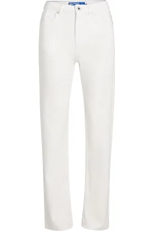 Karl Lagerfeld High-rise straight-leg jeans