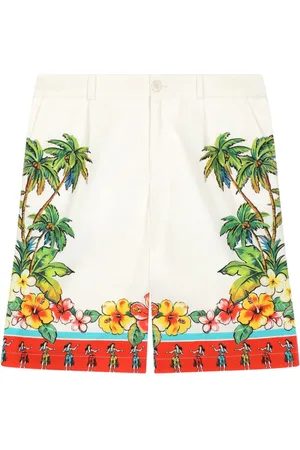 Dolce & Gabbana Graphic-print Bermuda shorts