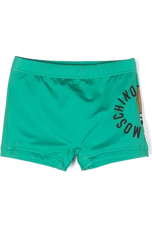 Moschino Teddy Bear print swim trunks