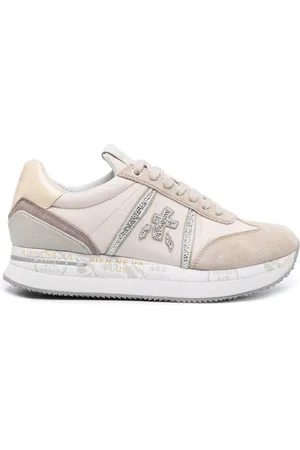 Premiata Conny rhinestone-embellished sneakers