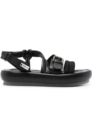 Premiata Logo-tag leather sandals