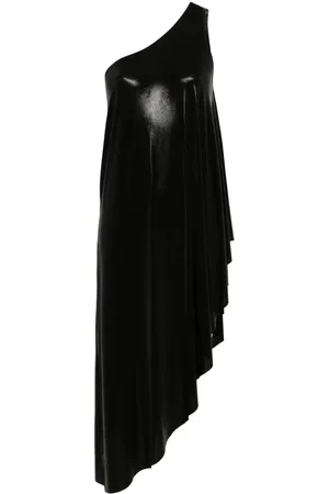 Norma Kamali One-shoulder asymmetric tunic