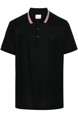 Burberry Icon stripe cotton polo shirt