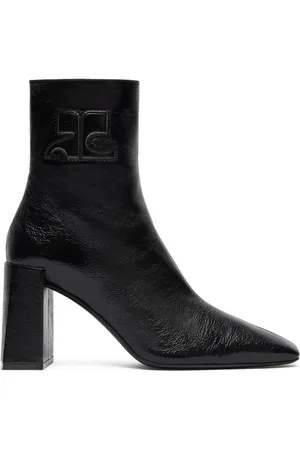 Courrèges Heritage leather ankle boots