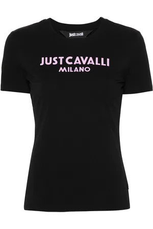 Roberto Cavalli Logo-print cotton T-shirt