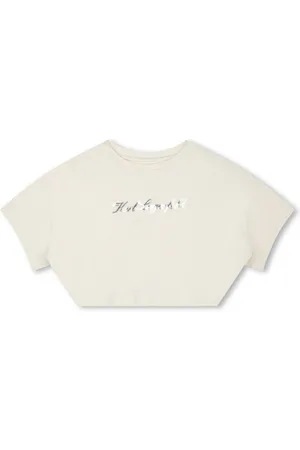 Karl Lagerfeld Karl Signature cropped T-shirt