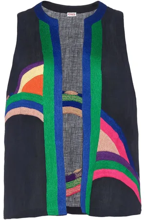 ERES Paysage linen gilet