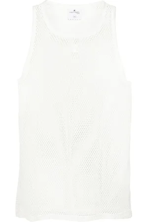 Courrèges AC mesh tank top
