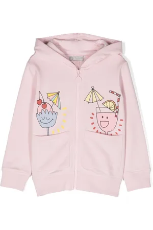 Stella McCartney Graphic-print zipped hoodie