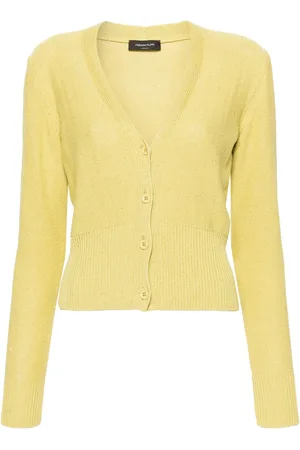 Fabiana Filippi V-neck sequin-embellished cardigan
