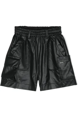 MONNALISA Logo-appliqu?? cargo shorts