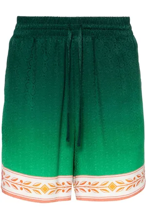 Casablanca Unity Is Power silk shorts