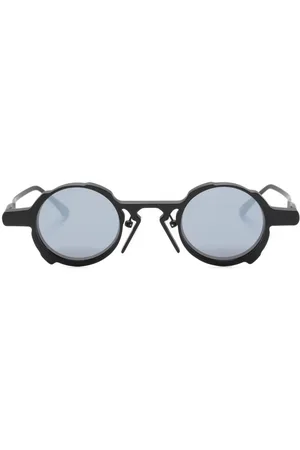 HENRIK VIBSKOV Bronson round-frame sunglasses
