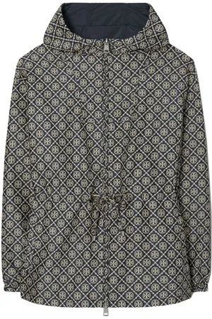 Tory Burch T Monogram-jacquard reversible jacket