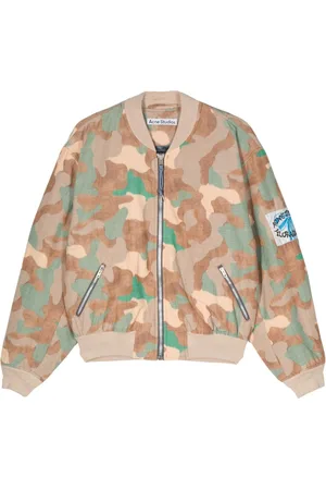 Acne Studios Camouflage-print bomber jacket