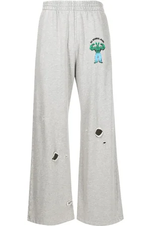 Natasha Zinko Logo-print cotton track pants