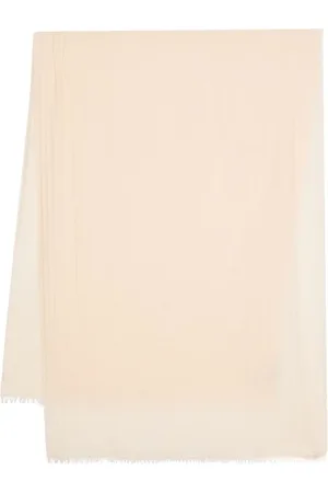 Fabiana Filippi Frayed-edge twill scarf