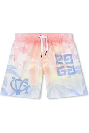 Givenchy 4G-print tie-dye swim shorts