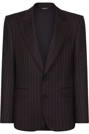 Dolce & Gabbana Striped single-breasted blazer