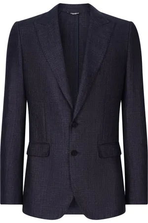 Dolce & Gabbana Single-breasted linen-blend blazer